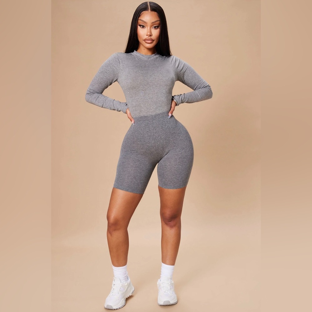 NWT Fashion Nova Melanie Mock Neck Bodysuit